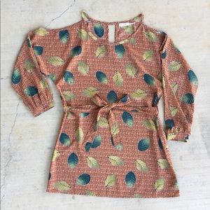 BLU PEPPER Off Shoulder Tunic Size M. dv-4WT818